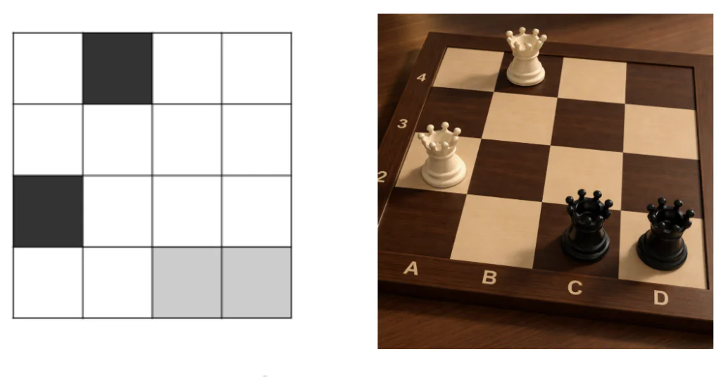 Example for D=4 and AI-generated image